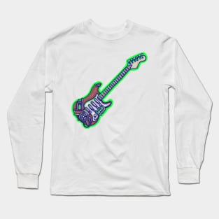 Sally Face Guitar Long Sleeve T-Shirt